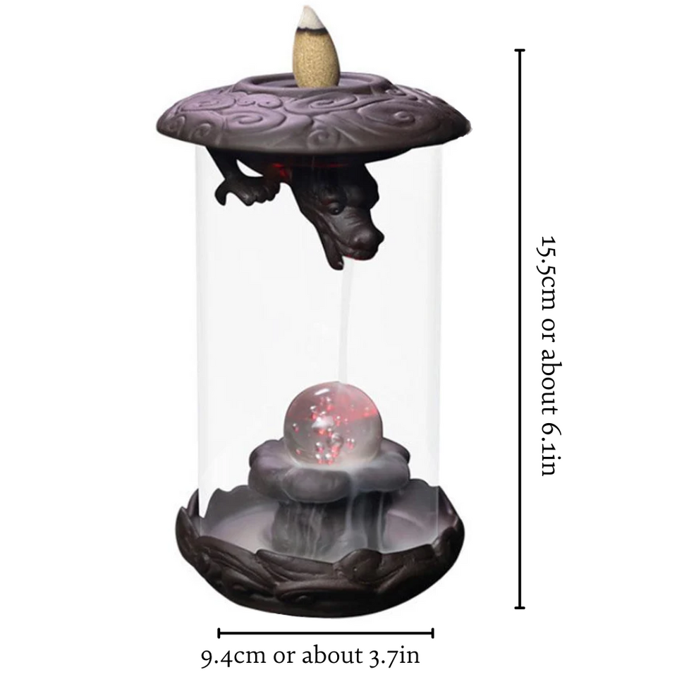 WONDERDREAM™ Crystal Dragon Incense Burner